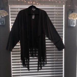 Avenue Brown Suede Light Jacket